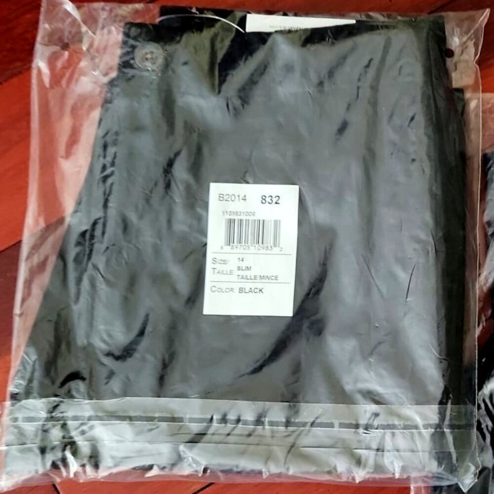 Children's Place Navy Blue boys dress school pants Size 14 Slim. NWT  B2104 - Picture 5 of 5